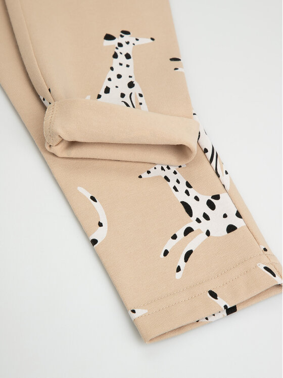 Coccodrillo Coccodrillo Leggings ZC3122101MGK Bež Slim Fit