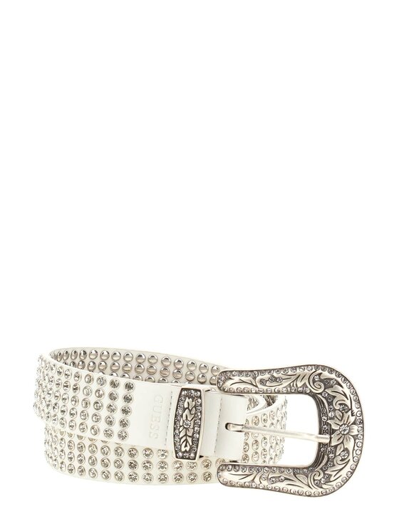 Guess Guess Pasek Damski 171941 Biały