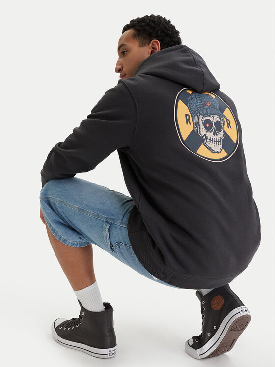 Element Element Sweatshirt Timber Signs Po ELYSF00313 Schwarz Regular Fit