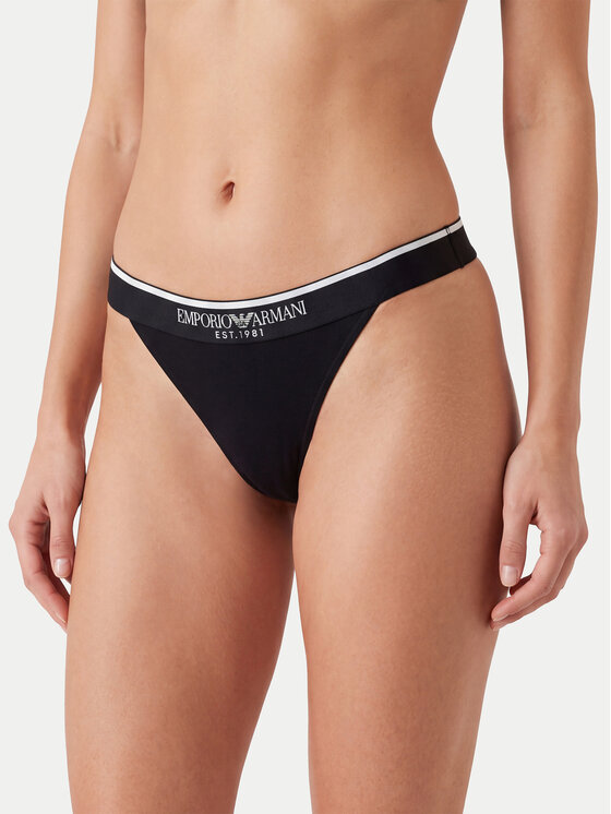 Emporio Armani Underwear Emporio Armani Underwear Σετ στρινγκ EW000405 AF27298 UC001 Μαύρο
