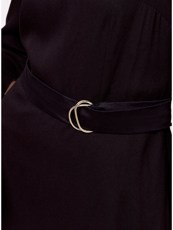 Bubala Bubala Sukienka codzienna Kira Black Czarny Feminine Fit