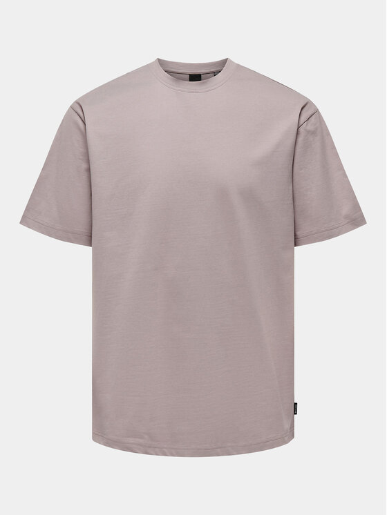 Only & Sons Only & Sons T-Shirt Fred 22022532 Fioletowy Relaxed Fit