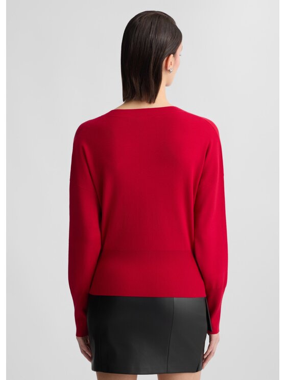 Liu Jo Liu Jo Maglione CA5309MS99EX0644 Rosso Regular Fit