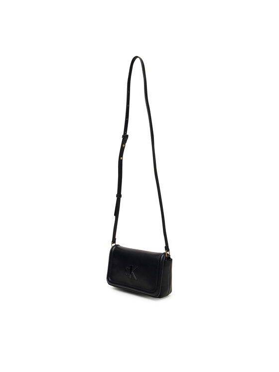Calvin Klein Calvin Klein Τσάντα Bold Ck Flap Crossbody LV04F1027G Μαύρο