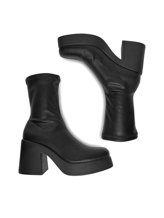 DeeZee DeeZee Čizme BZRB0325-4 Crna