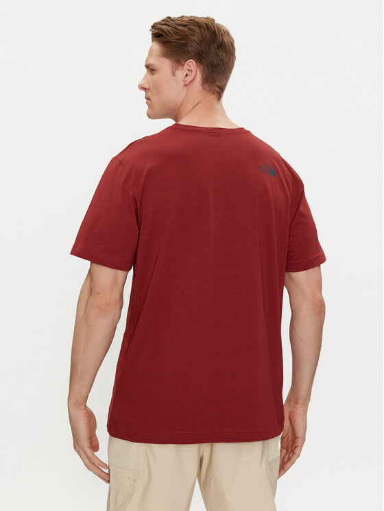 The North Face The North Face Tricou Rust 2 NF0A87NW Roșu Regular Fit