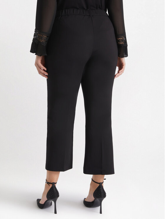 Fiorella Rubino Fiorella Rubino Pantaloni di tessuto P121L002043N033 Nero Flare Fit