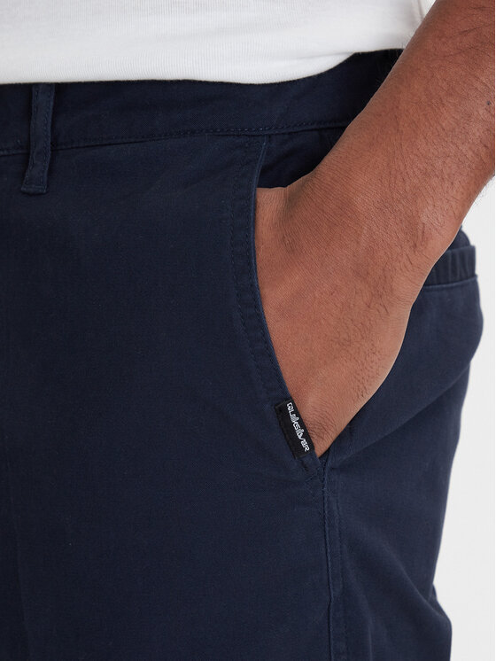 Quiksilver Quiksilver Szorty materiałowe EQYWS03890 Granatowy Regular Fit