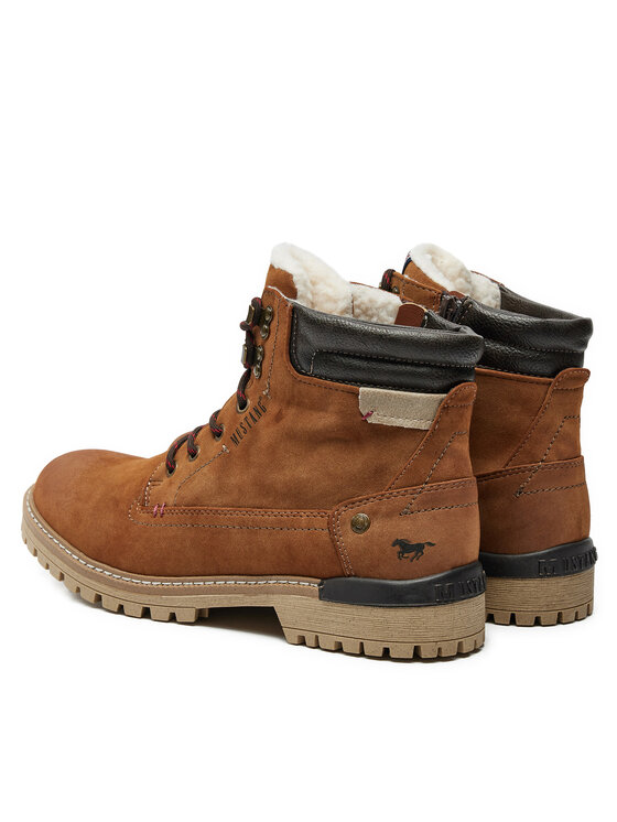 Mustang Mustang Schnürstiefeletten 4142-602 Braun