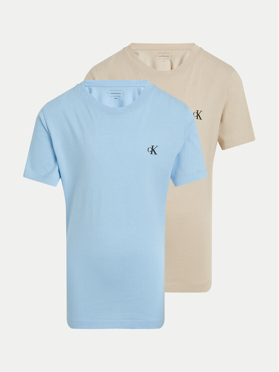 Calvin Klein Jeans Calvin Klein Jeans 2 marškinėlių komplektas Monogram IB0IB01093 Spalvota Regular Fit