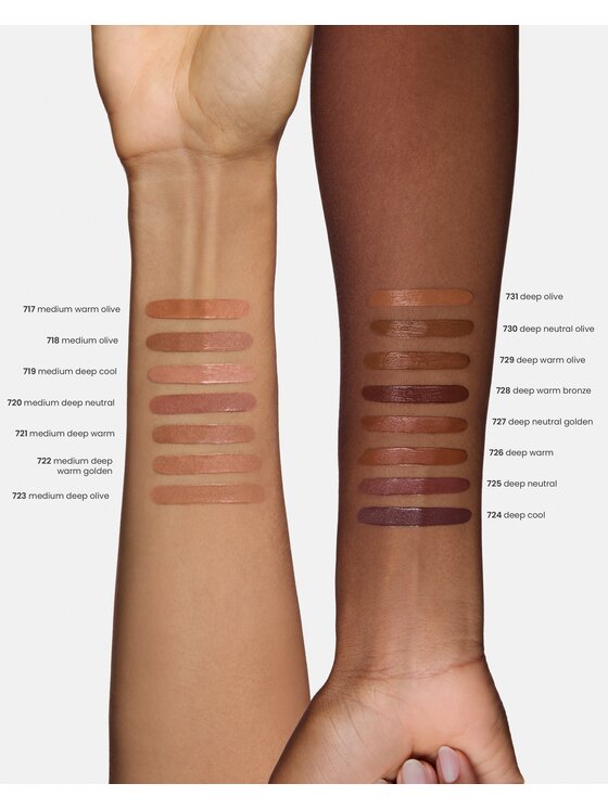 INGLOT INGLOT i korektor 2w1 Long-Lasting Velvet Podkład 723 Medium Deep Olive