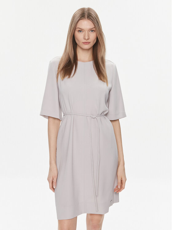 Calvin Klein Calvin Klein Rochie de zi K20K206375 Gri Regular Fit