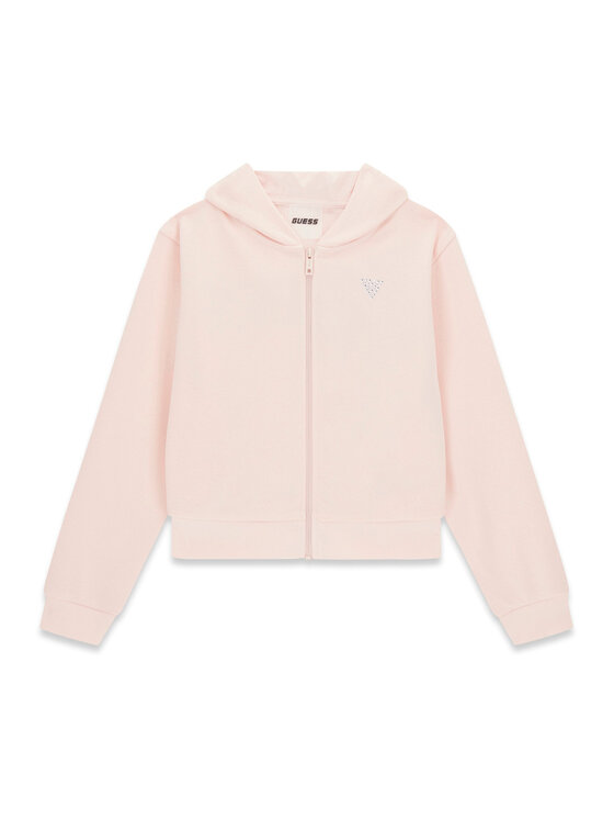 Guess Guess Džemperis J6GQ07 KF712 Šviesiai rožinė Relaxed Fit