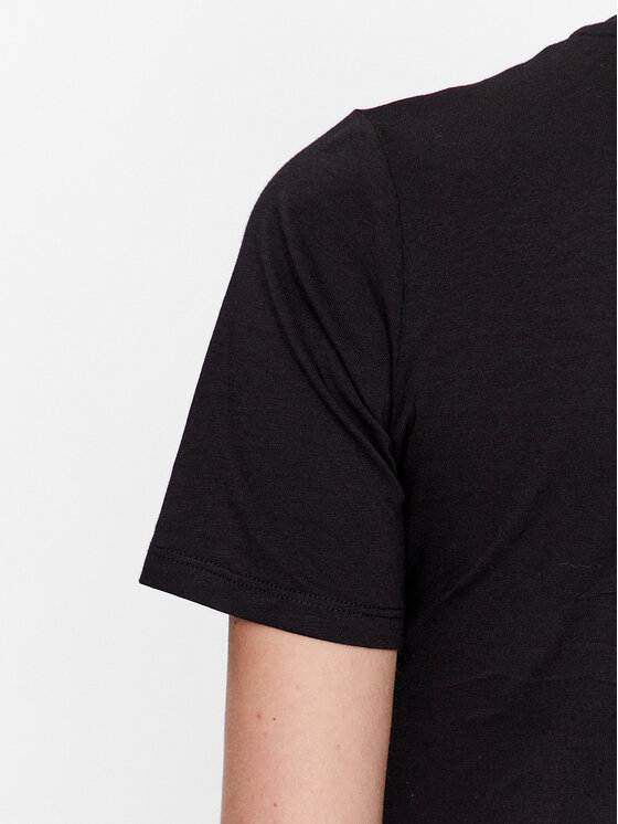 Liu Jo Liu Jo T-särk CF3320 JS003 Must Regular Fit