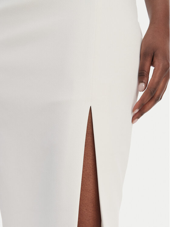 Elisabetta Franchi Elisabetta Franchi Zīmuļveida svārki GO-147-61E2-V320 Balts Regular Fit