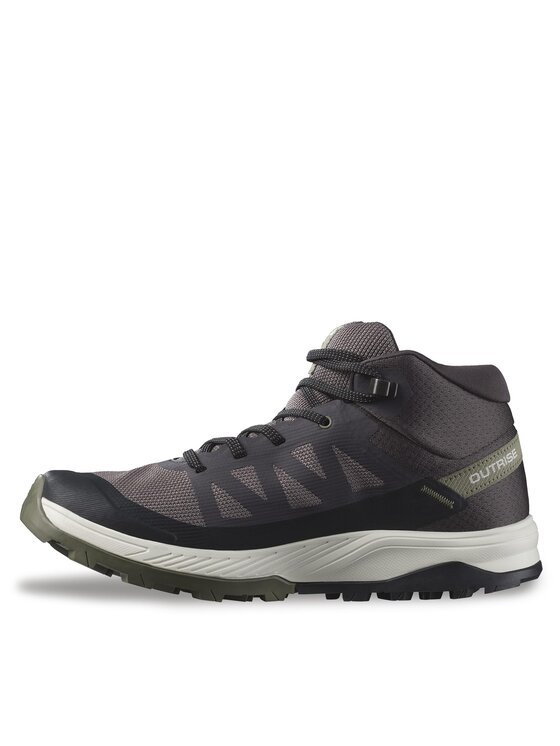 Salomon Salomon Trekking Outrise Mid Gtx W GORE-TEX L47160700 Crna