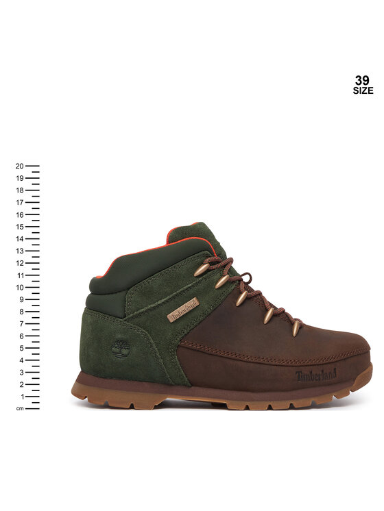 Timberland Timberland Trapery Euro Sprint Mid Lace Boot TB0A5QZKAFK1 Brązowy