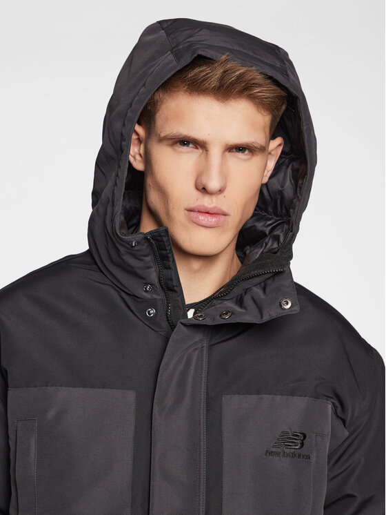 New Balance New Balance Μπουφάν χειμωνιάτικο MJ23504 Μαύρο Relaxed Fit