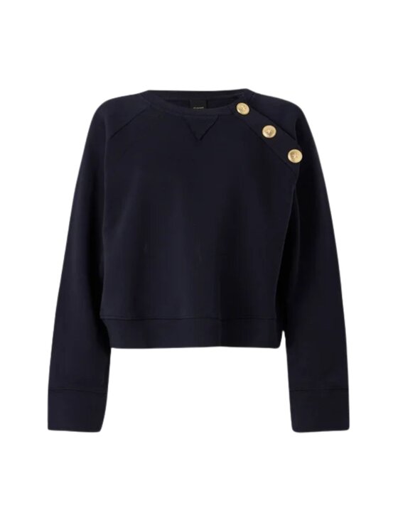 PINKO PINKO Bluza Margarina maglia felpa Granatowy Regular Fit