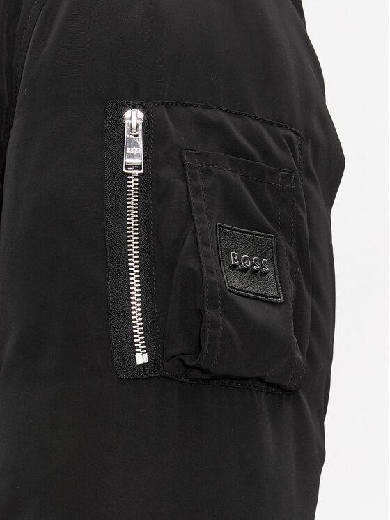 BOSS Boss Kevad-sügis jope Calliano 50498199 Must Regular Fit