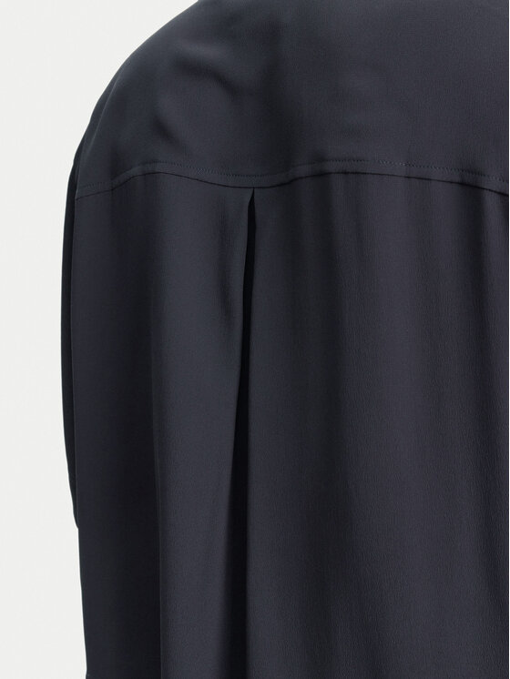 Marella Marella Camicia Ouvert 2513111154 Blu scuro Regular Fit