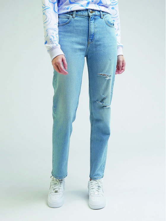 Lee Jeans hlače L30UHGB46 112330550 Modra Regular Fit