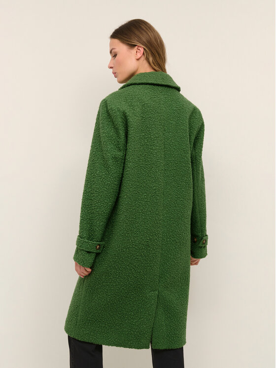Kaffe Kaffe Prijelazni kaput Anne 10506924 Zelena Regular Fit
