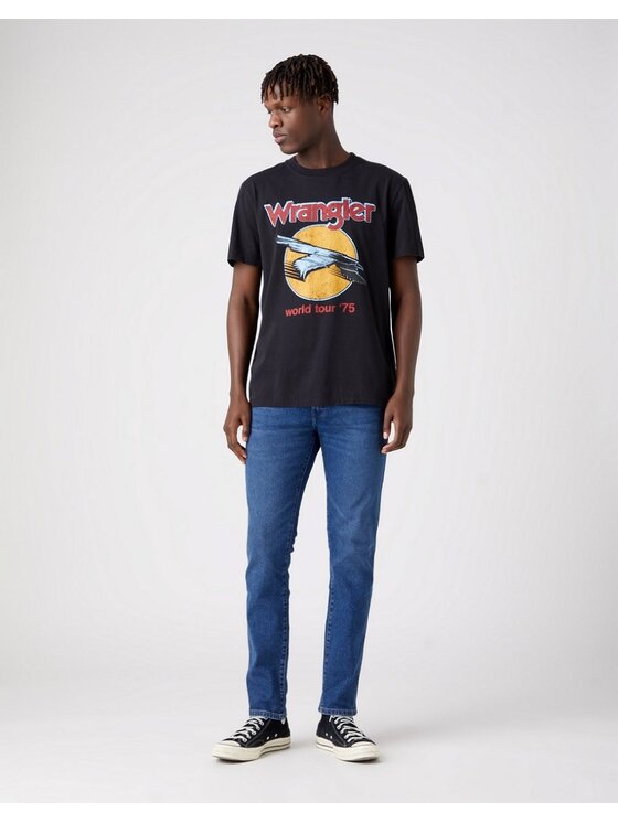 Wrangler Wrangler T-shirt EAGLE TEE Grigio Regular Fit