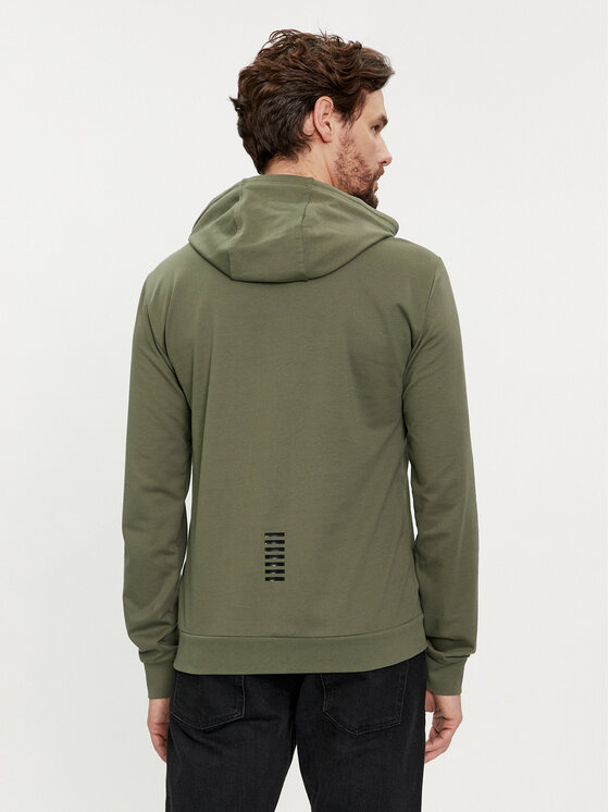 EA7 Emporio Armani EA7 Emporio Armani Felpa 8NPM04 PJ05Z 1846 Verde Regular Fit