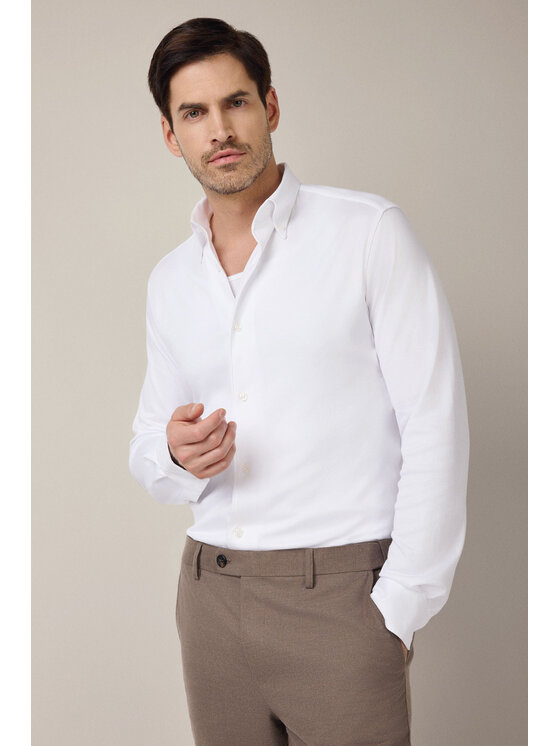Lancerto Lancerto Koszula Caterina KO073225000001 Biały Slim Fit
