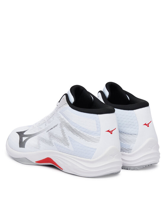 Mizuno Mizuno Обувки за зала Lightning Select Mid V1GA2675 Бял