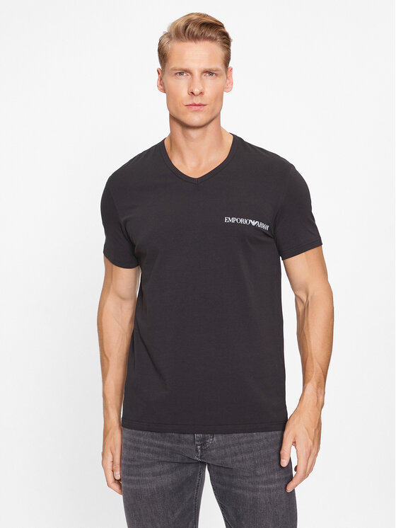 Emporio Armani Underwear Emporio Armani Underwear Komplet 2 t-shirtów 111849 3F717 17020 Czarny Regular Fit