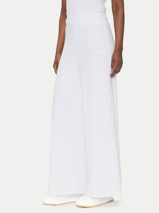 Női Szövet nadrág EA7 Emporio Armani, Méret: XL, Fehér, 7W000165 AF12654 U0002