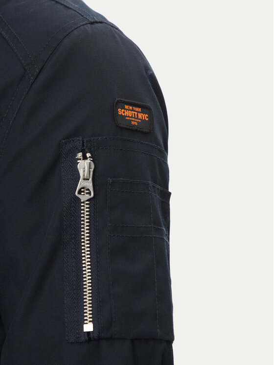 SCHOTT N.Y.C. SCHOTT N.Y.C. Übergangsjacke Kenny Dunkelblau Regular Fit