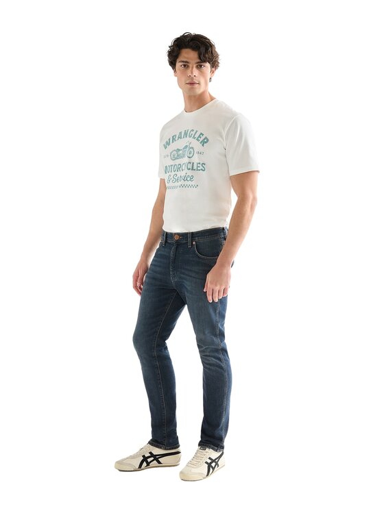 Wrangler Wrangler Jeansy 112377818 Niebieski Slim Fit