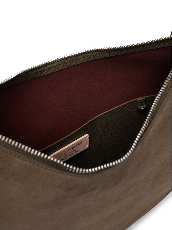 Coccinelle Coccinelle Torebka QKG Coccinellesunup Suede E1 QKG 13 01 01 Khaki