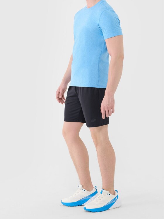 4F 4F Szorty sportowe 4FWSS26TFSHM1277-20S Czarny Regular Fit