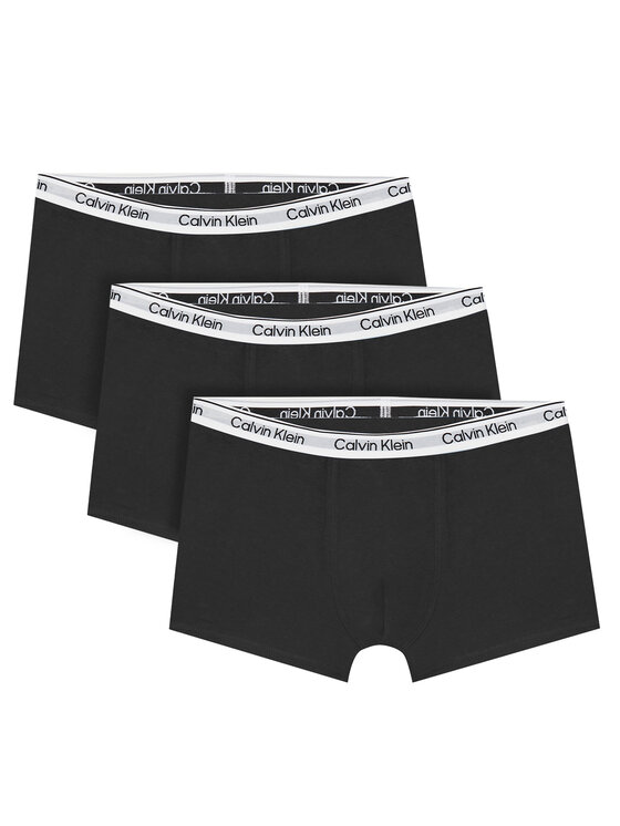 Calvin Klein Underwear Súprava 3 kusov boxeriek B70B700507 Čierna