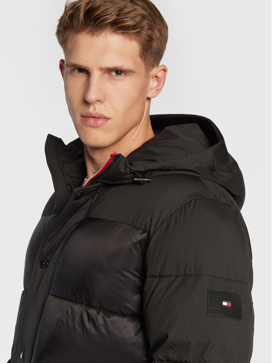 Tommy Hilfiger Tommy Hilfiger Žieminė striukė MW0MW28723 Juoda Regular Fit