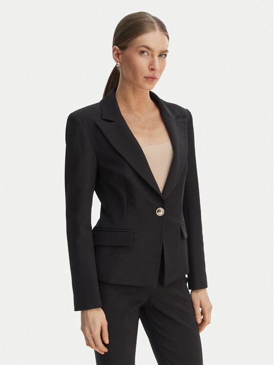 Rinascimento Sacou CFC0128649003 Negru Slim Fit