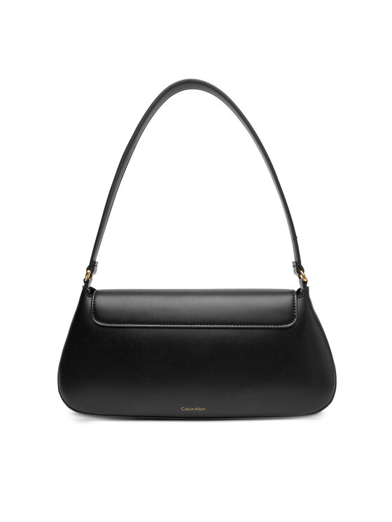 Calvin Klein Calvin Klein Kabelka Hardware Flap Shoulder Bag LV04F3146G Černá