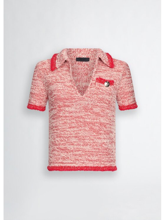 Liu Jo Liu Jo Maglione CA5262MS029M9175 Rosso Regular Fit