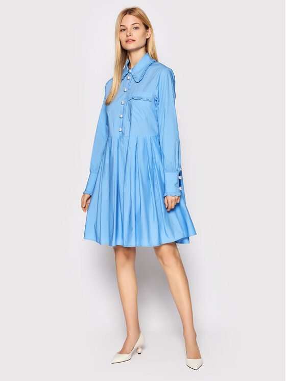 Vestito chemisier Lamia 999369404 Blu Relaxed Fit