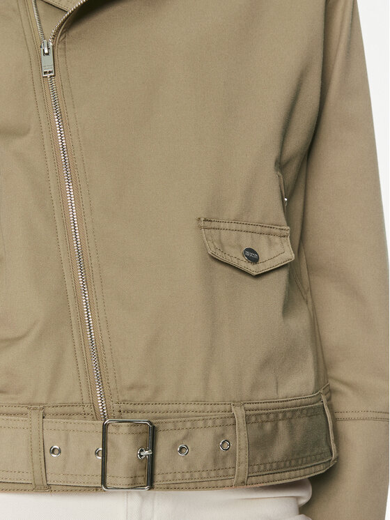 Silvian Heach Silvian Heach Átmeneti kabát GPP24440GB Bézs Relaxed Fit