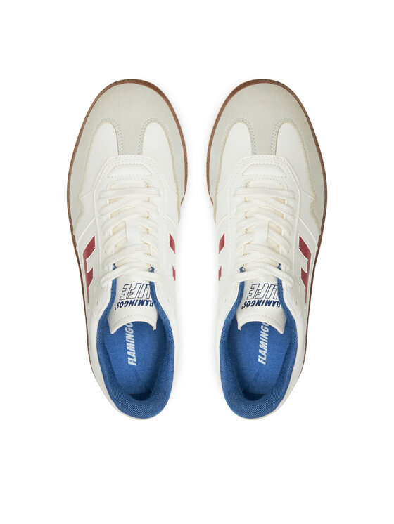 Flamingos Life Flamingos Life Sneakers Burela Slim Olimpic Bianco