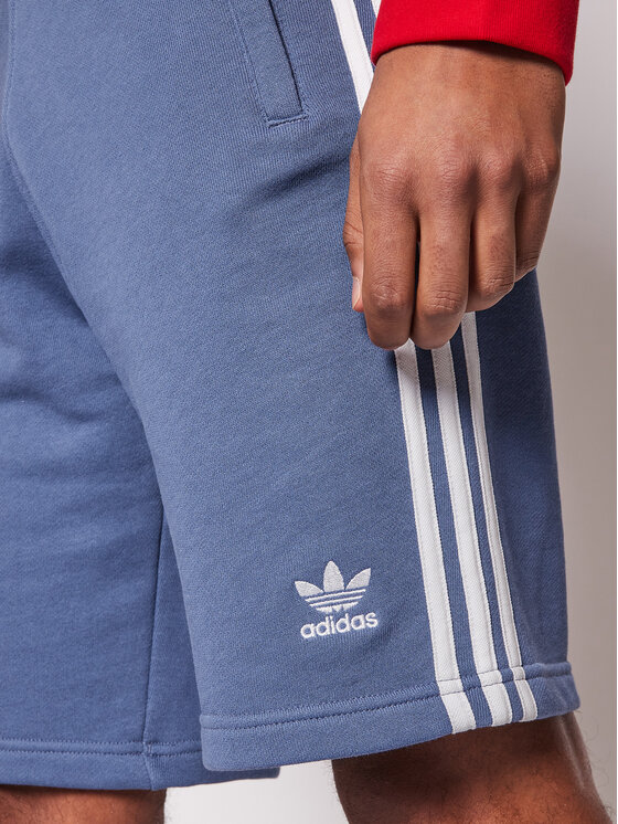 adidas Pantaloncini sportivi 3-Stripes GN4474 Blu Regular Fit • Modivo.it