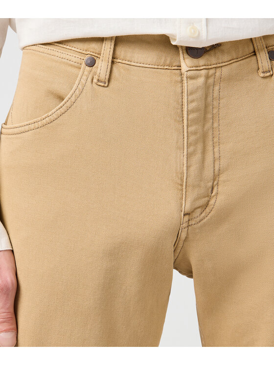 Wrangler Wrangler Jeansy 112362436 Beżowy Straight Leg