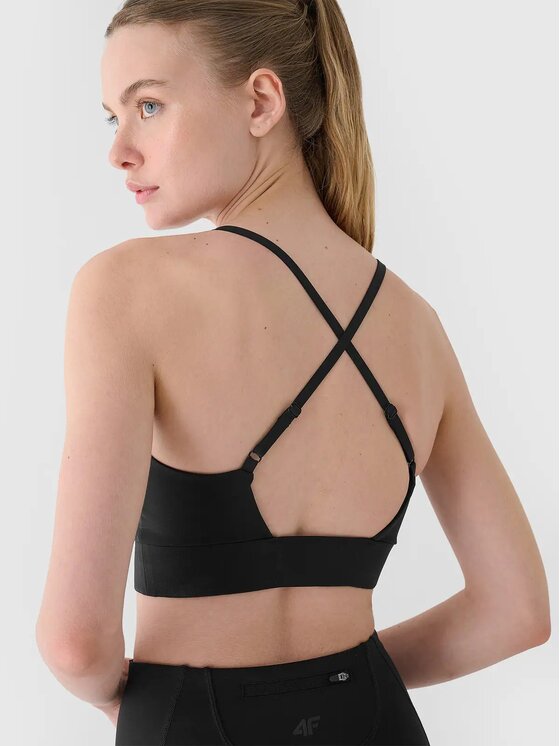 4F 4F Reggiseno sportivo 4FWAW24USBAF138-22S Nero