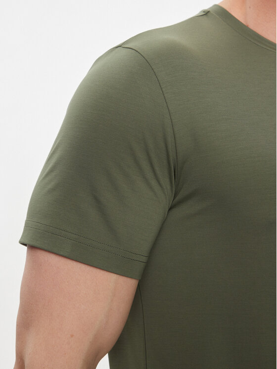 EA7 Emporio Armani EA7 Emporio Armani Тишърт 8NPT16 PJRGZ 1846 Зелен Regular Fit