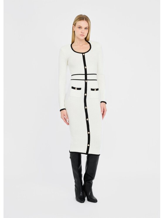 Liu Jo Liu Jo Abito da sera CF5132MS18F03A21 Bianco Slim Fit